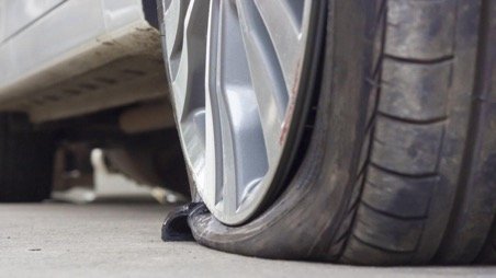 Боковой порез шины не опасны