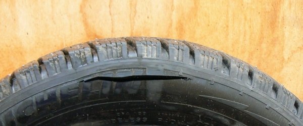 Можно ли заварить шину с боковым порезом